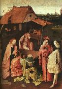BOSCH, Hieronymus Epiphany oil on canvas